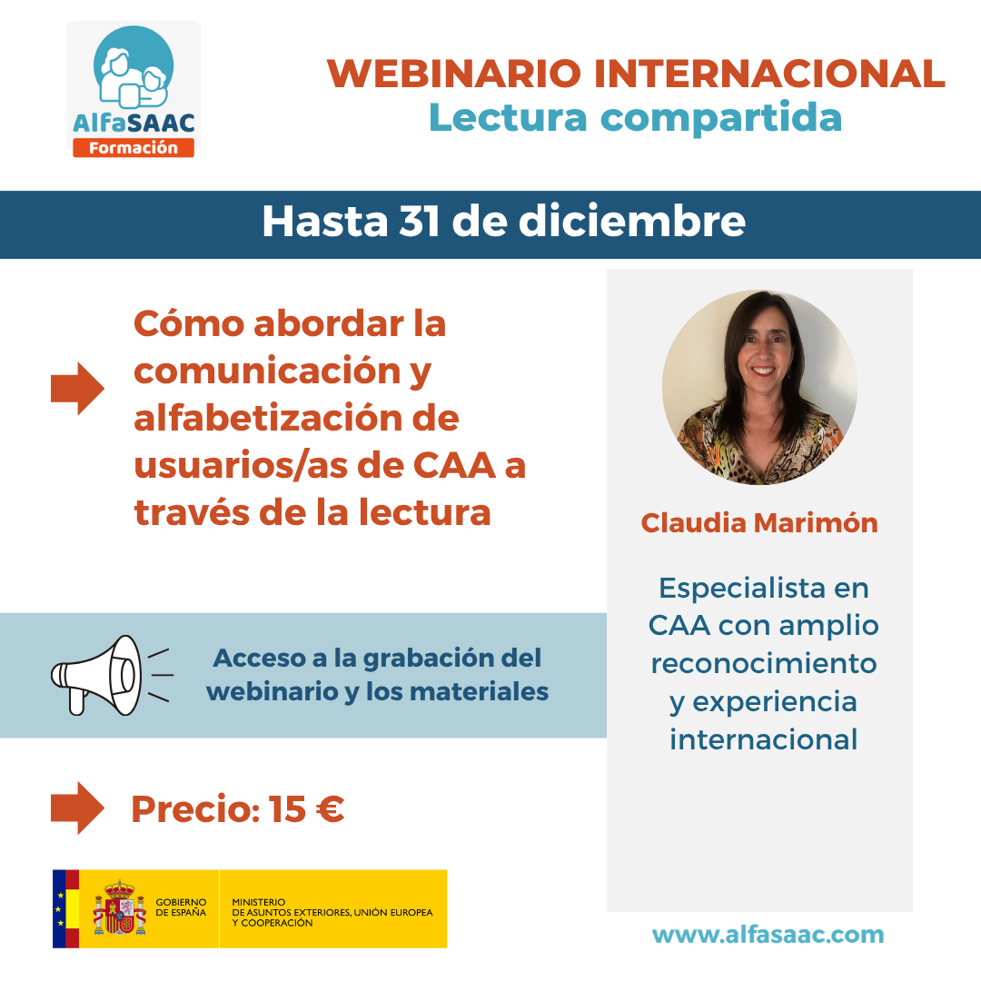 Lectura compartida. Como abordar la comunicación y alfabetización en usuarios/as de CAA a través de la lectura