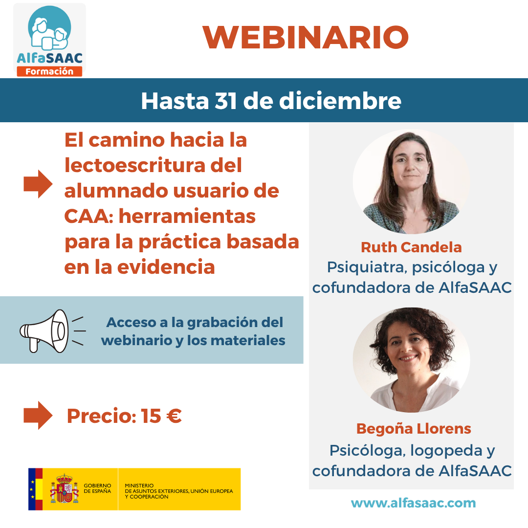 El camino hacia la lectoescritura del alumnado usuario de CAA: herramientas para la práctica basada en la evidencia